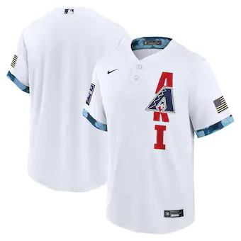 mens nike white arizona diamondbacks 2021 mlb all star game